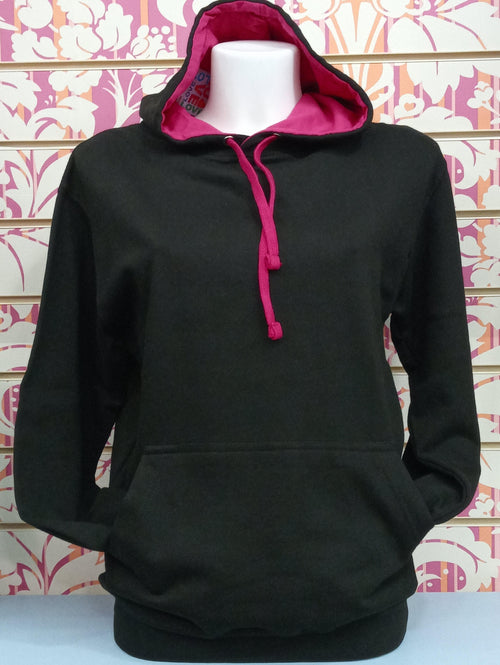 9033 INFAMOUS COL.NERO DONNA - Felpa UNISEX College - AWDis-1